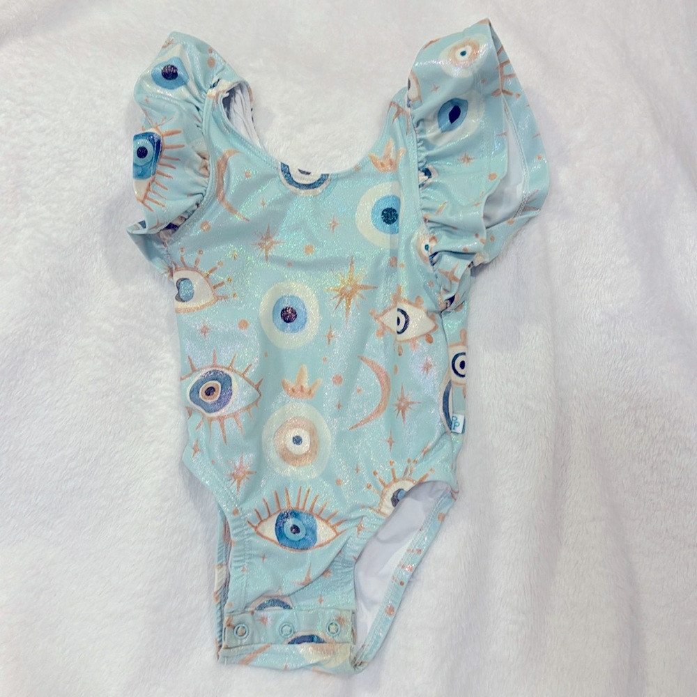 POSH PEANUT SHIMMER CELESTIAL SWIM 6-12 months